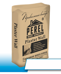 
                      Шпаклевка гипсовая Perel Plaster Wall, белая, 25 кг