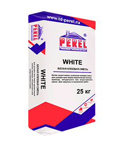 
                      Клеевая смесь Perel White C1TE, 25 кг